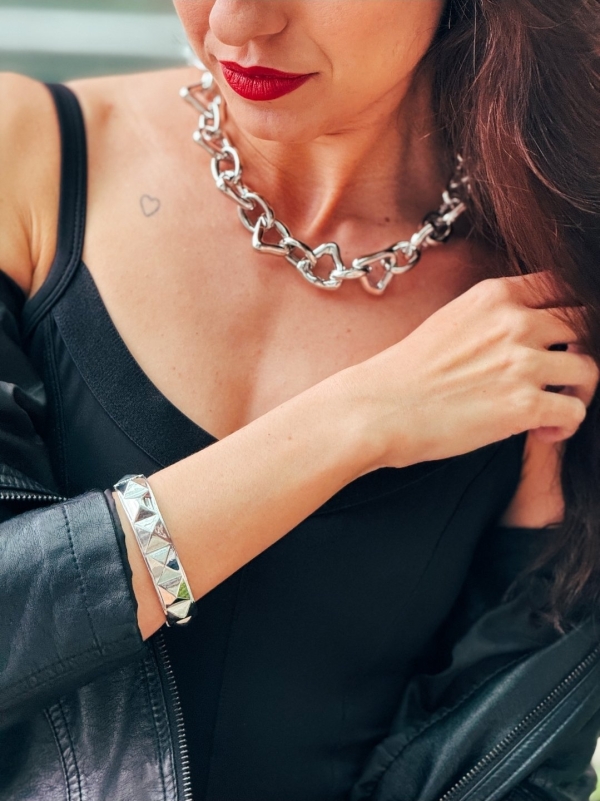 Bracelete Diamante Dourado ou Prata - Imagem 3
