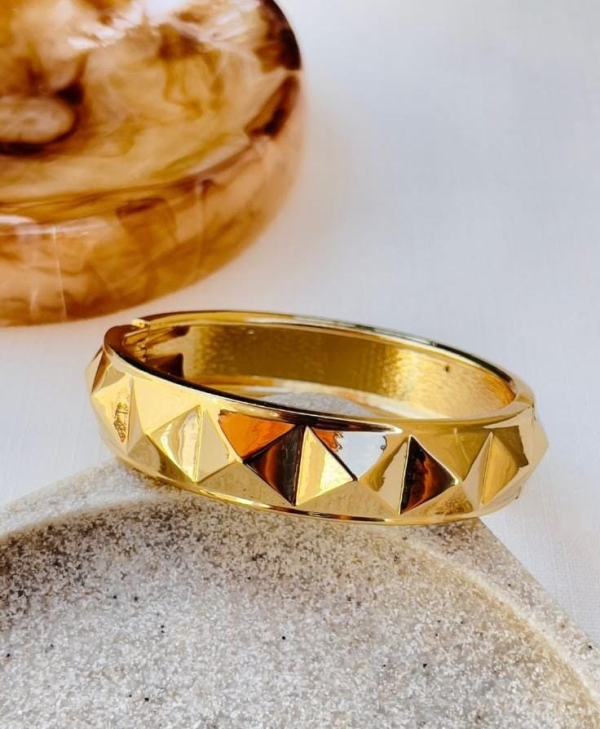 Bracelete Diamante Dourado ou Prata