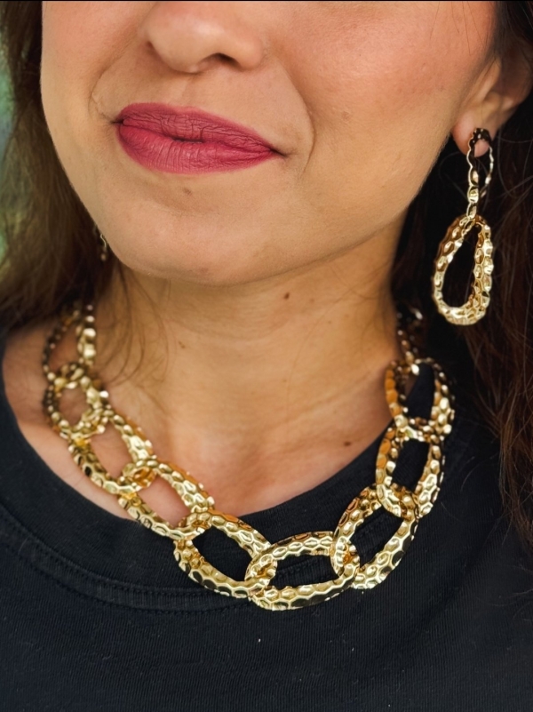 Conjunto Elo Dourado - Imagem 2